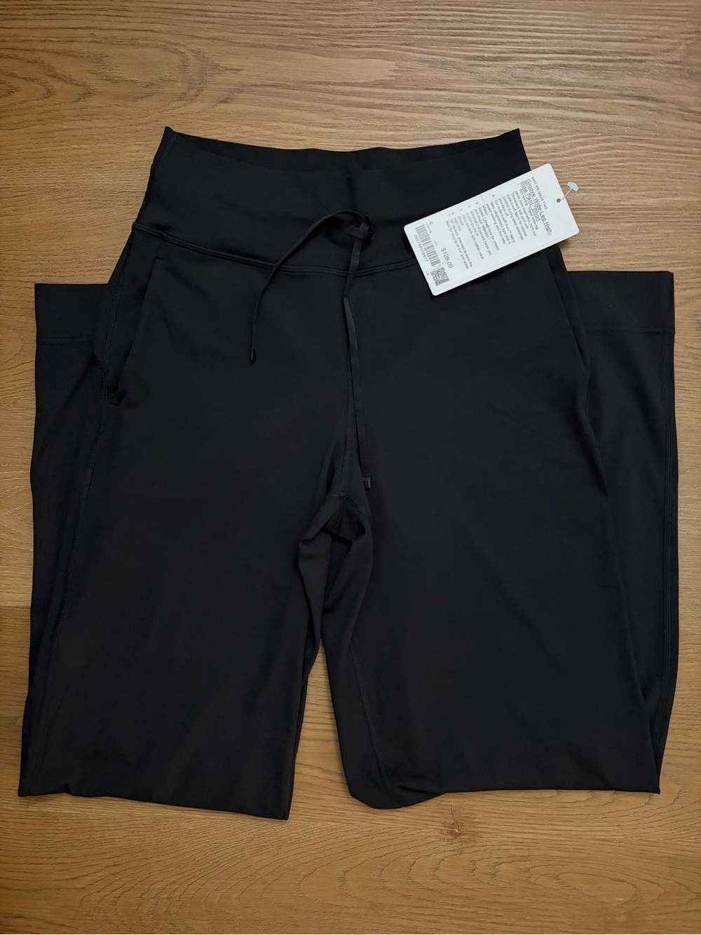 Lululemon Groove Wide-Leg High-Rise Pant NWT black 4